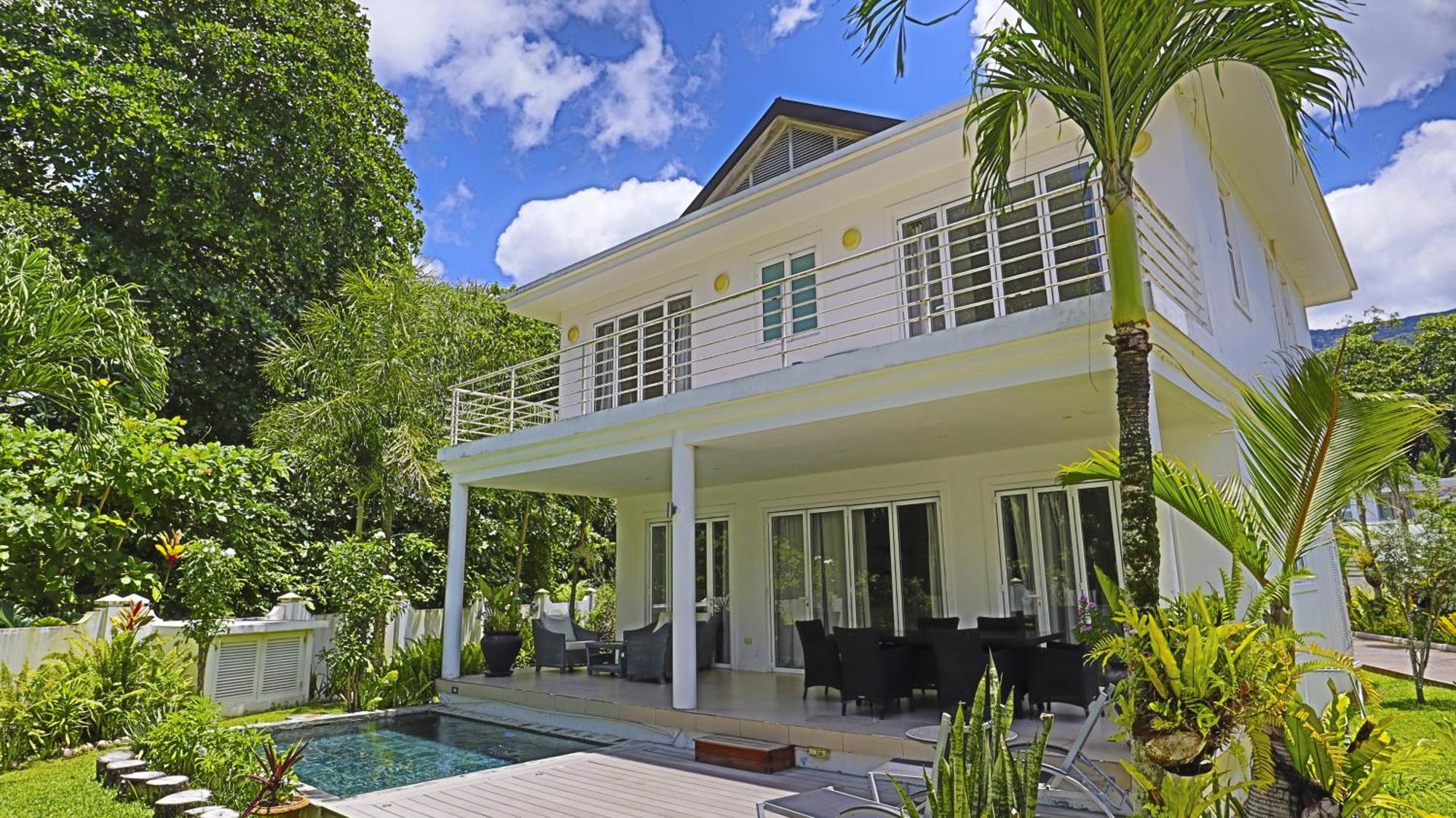 Villa Blanc - Chateau Elysium Beau Vallon  Exterior foto